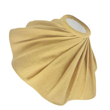 Load image into Gallery viewer, LINEN - COOLIE TWISTY LAMPSHADE - FLAT EDGED