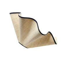 Load image into Gallery viewer, RAFFIA - COOLIE CURVY LAMPSHADE - FLAT EDGED