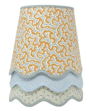 Load image into Gallery viewer, DULCIE - TAPERED LAMPSHADE - SCALLOPED EDGES