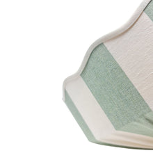 Load image into Gallery viewer, STRIPED - ETSY DESIGN AWARDS EXCLUSIVE - CAROUSEL LAMPSHADE - SCALLOPED EDGES, WIDE BASE