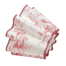 Load image into Gallery viewer, LINEN - WAVY LAMPSHADE - FLAT EDGED