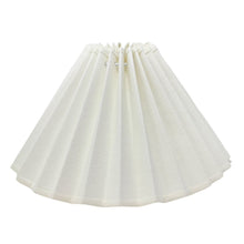 Load image into Gallery viewer, LINEN - PLEATED LAMPSHADE