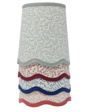 Load image into Gallery viewer, LEONIE - TAPERED LAMPSHADE - SCALLOPED EDGES