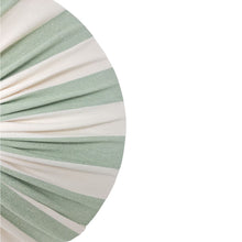 Load image into Gallery viewer, STRIPED - ETSY DESIGN AWARDS EXCLUSIVE - CAROUSEL LAMPSHADE - SCALLOPED EDGES, WIDE BASE