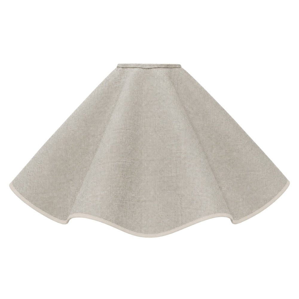 Coolie Curvy Lampshade - Linen - Light Stylist