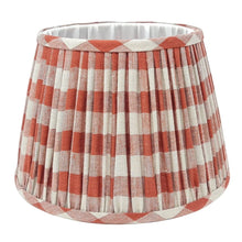 Load image into Gallery viewer, LINEN - GATHERED LAMPSHADE