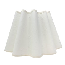 Load image into Gallery viewer, LINEN - WAVY LAMPSHADE - FLAT EDGED