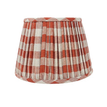Load image into Gallery viewer, LINEN - GATHERED LAMPSHADE