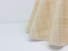 Load image into Gallery viewer, RAFFIA - WAVY LAMPSHADE - FLAT EDGED
