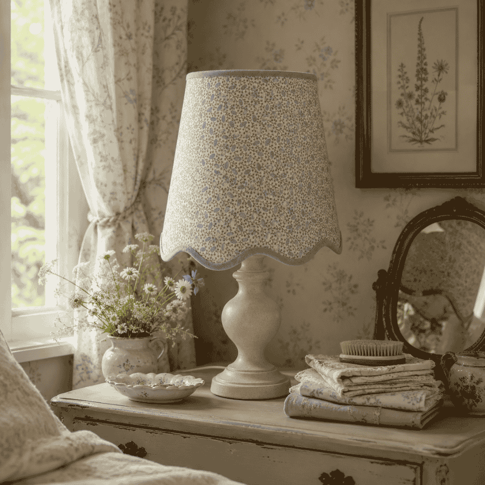 Scalloped & Tapered Lampshades