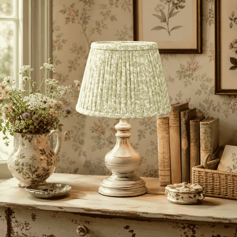 Gathered & Pleated Lampshades