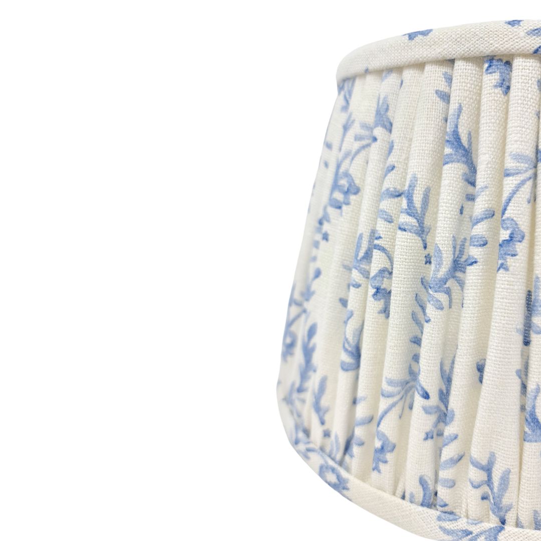Linen Gathered Lampshade – Coastal Naturals