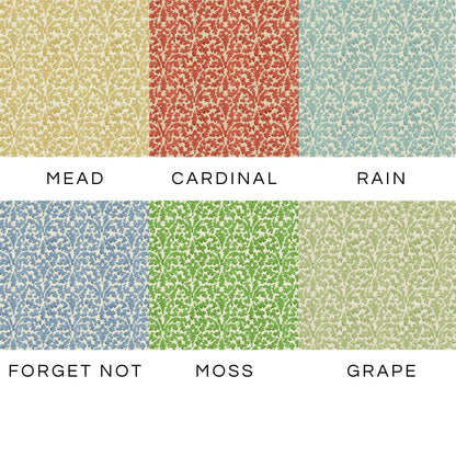 Linen - Tapered Lampshade - Scalloped Edges - Heritage Colours