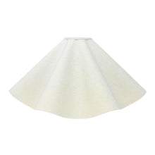 Load image into Gallery viewer, LINEN - COOLIE WAVY LAMPSHADE - FLAT EDGED
