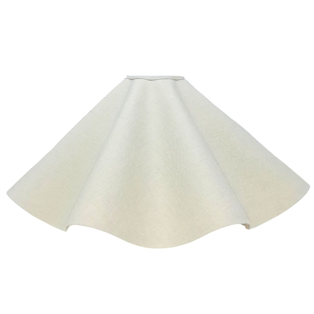 Coolie Curvy Lampshade - Linen