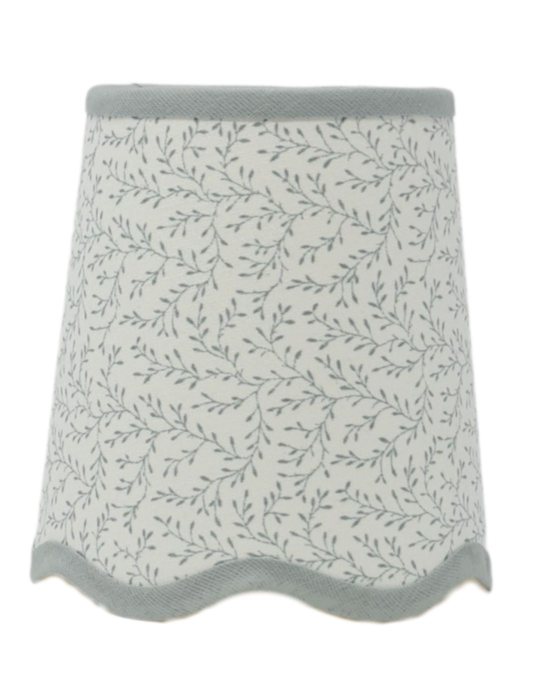 Leonie Tapered Lampshade – Scalloped Edge