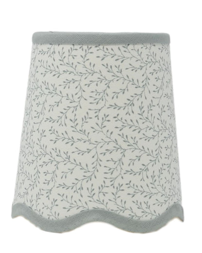 Leonie Tapered Lampshade – Scalloped Edge