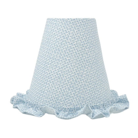 Nesta Tapered Lampshade – Ruffle Edge