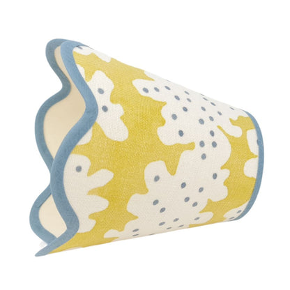Linen - Tapered Lampshade - Scalloped Edges - Games Collection