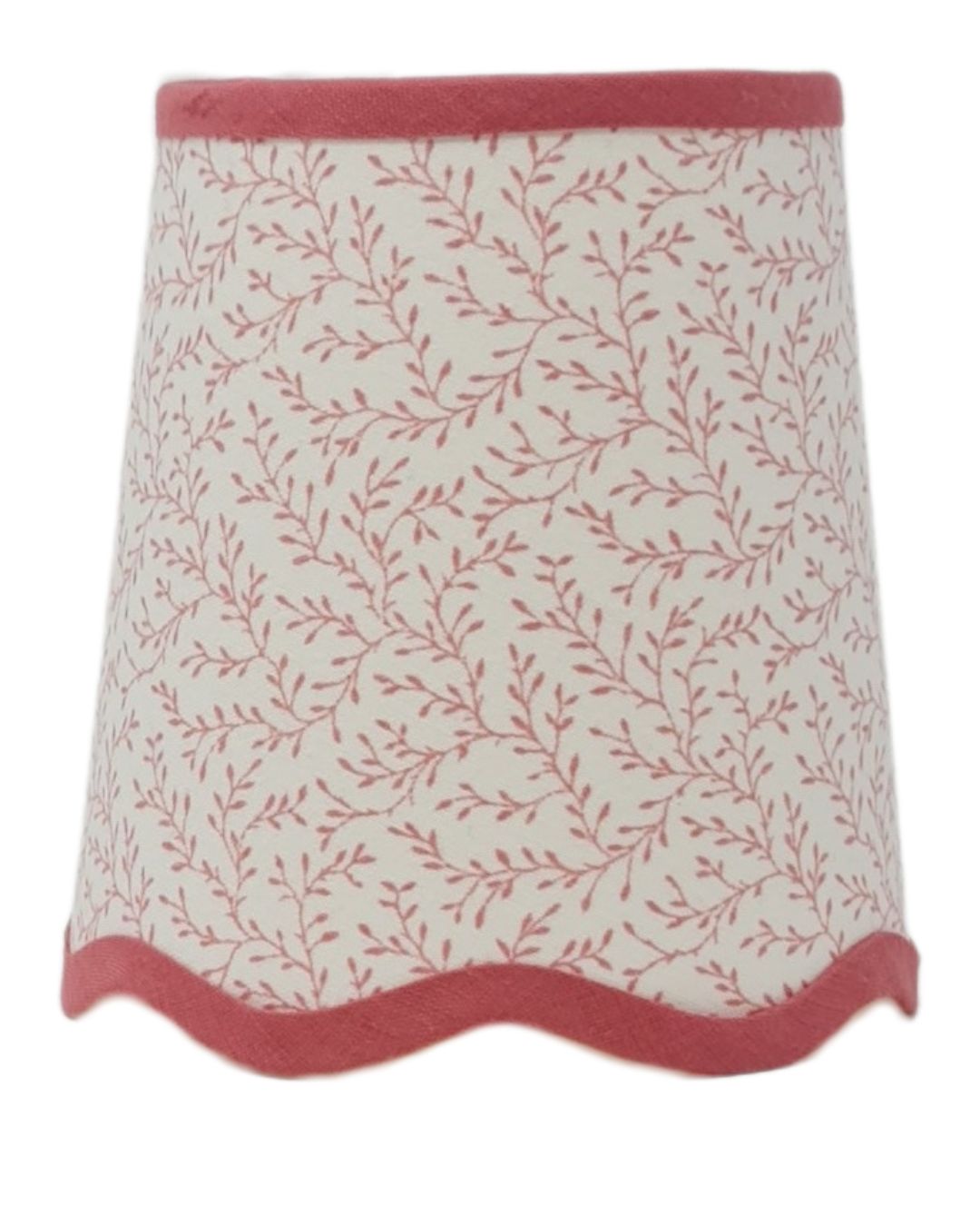 Leonie Tapered Lampshade – Scalloped Edge