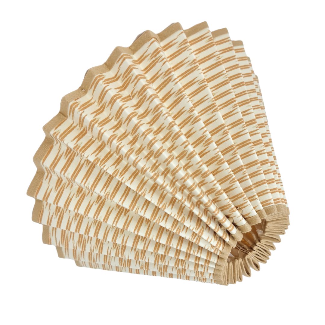 Accordian Pleated Lampshade - Ian Sanderson Quiver