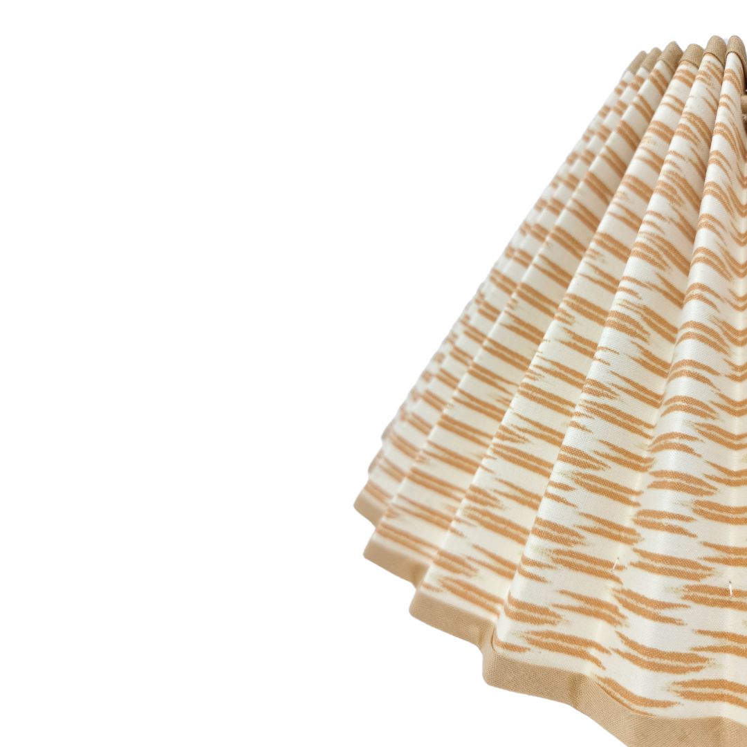 Accordian Pleated Lampshade - Ian Sanderson Quiver