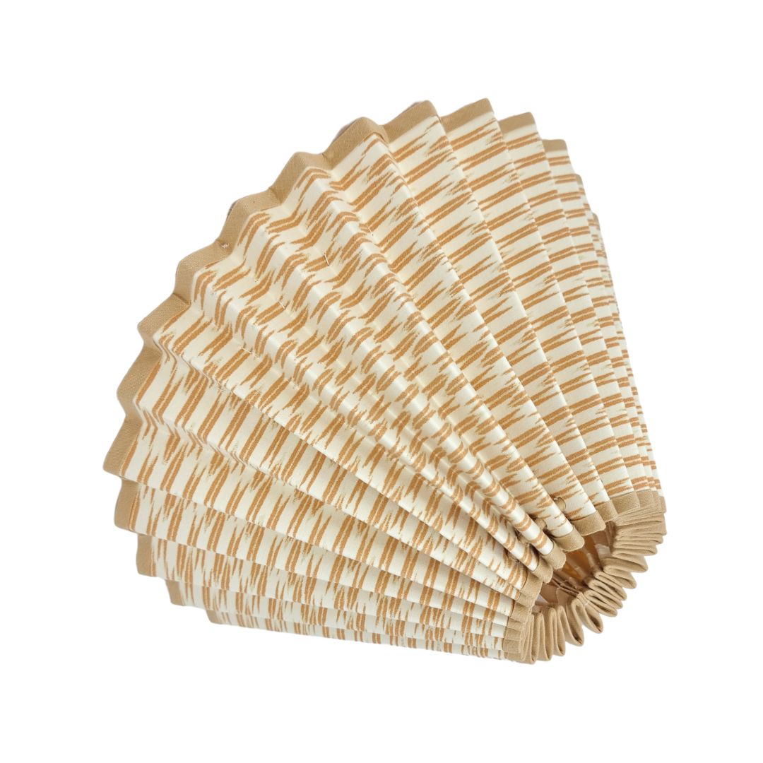 Accordian Pleated Lampshade - Ian Sanderson Quiver