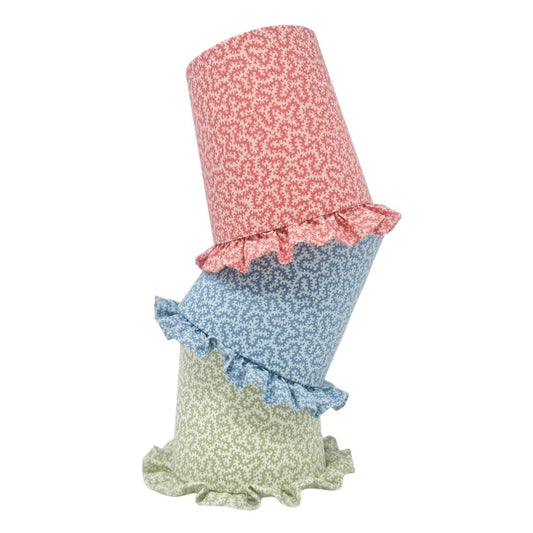 Petra Tapered Lampshade – Ruffle Edge