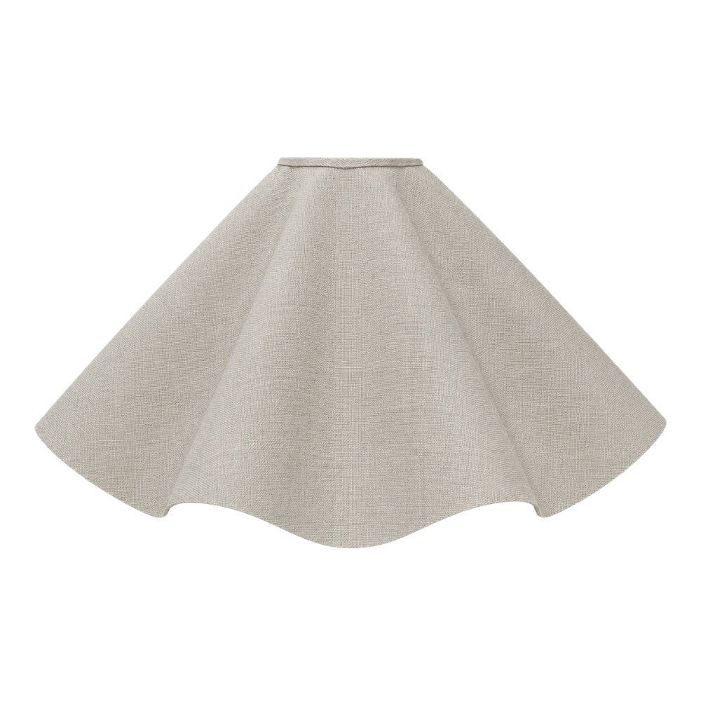 Coolie Curvy Lampshade - Linen - Light Stylist