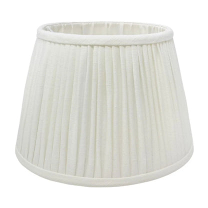 Gathered Lampshade – Classic Linen Colours - Light Stylist