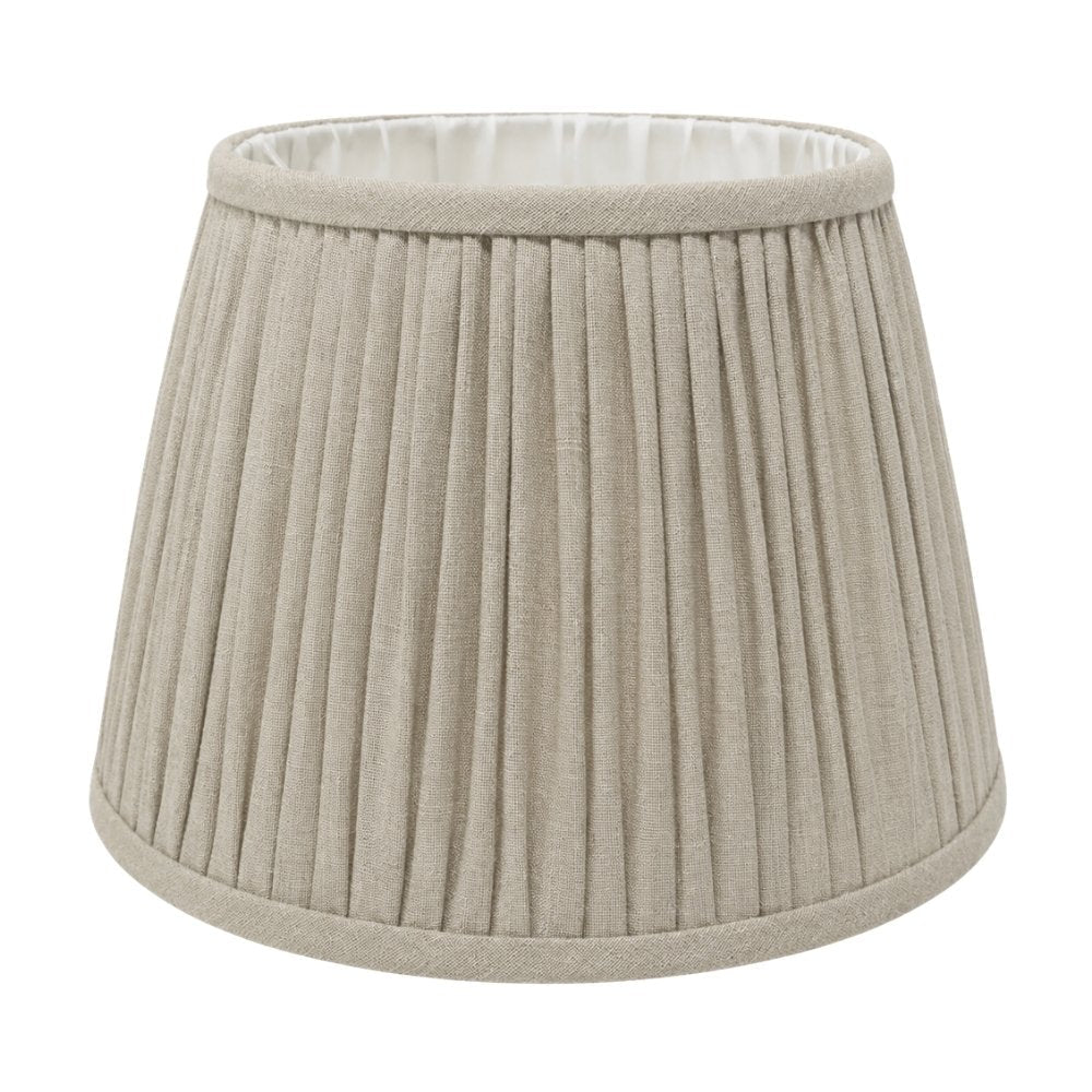 Gathered Lampshade – Classic Linen Colours - Light Stylist