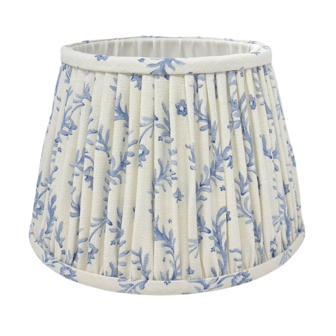 Gathered Lampshade - Linwood Small Prints - Light Stylist