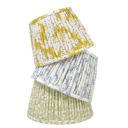 Gathered Lampshade - Linwood Small Prints - Light Stylist