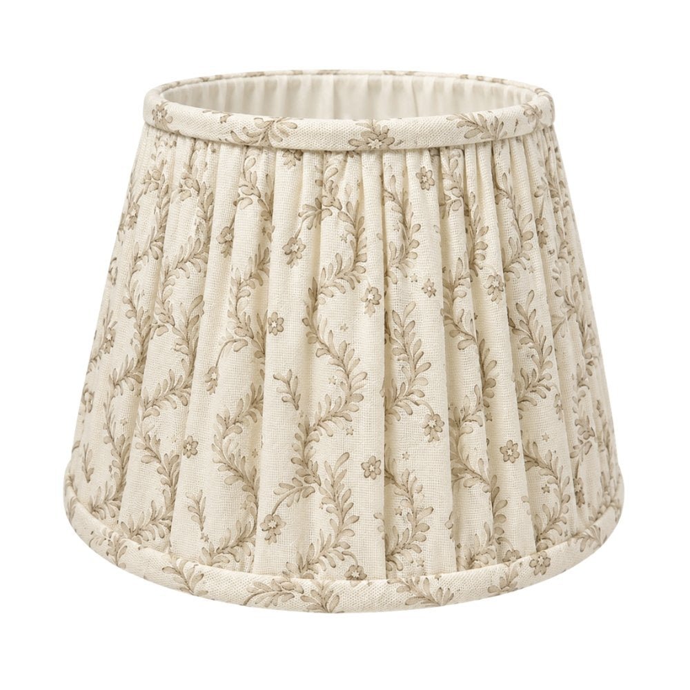 Gathered Lampshade - Linwood Small Prints - Light Stylist
