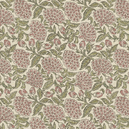 Gathered scalloped lampshade in The Pure Edit Erisha fabric - Light Stylist