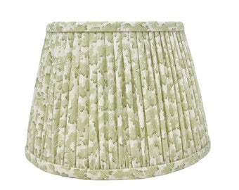 Linen Gathered Lampshade – Heritage Colours