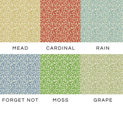 Linen Gathered Lampshade – Heritage Colours