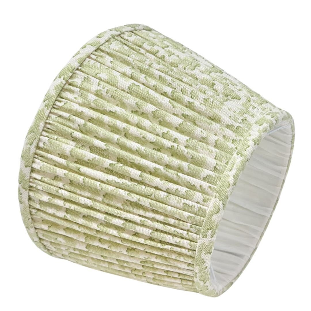 Linen Gathered Lampshade – Linwood Small Prints Grape - Light Stylist