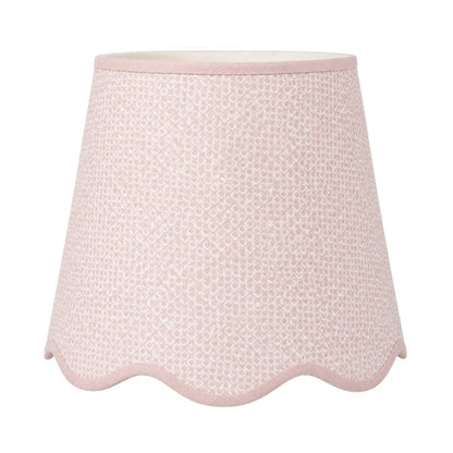 Tapered Lampshade – Scalloped Edge – Ian Sanderson Nesta - Light Stylist