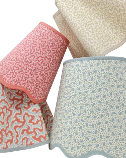 Tapered Lampshade – Scalloped Edge – Ian Sanderson Nesta - Light Stylist