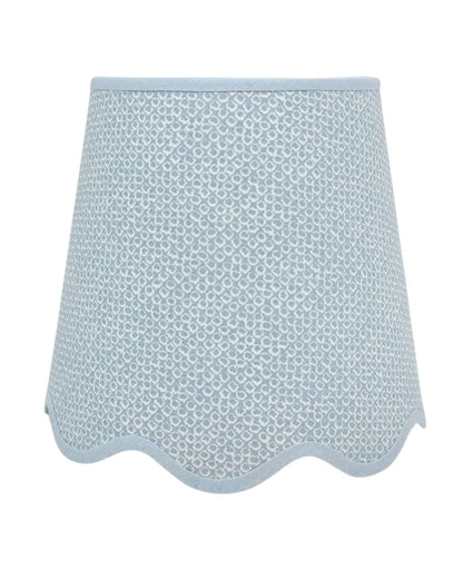 Tapered Lampshade – Scalloped Edge – Ian Sanderson Nesta - Light Stylist