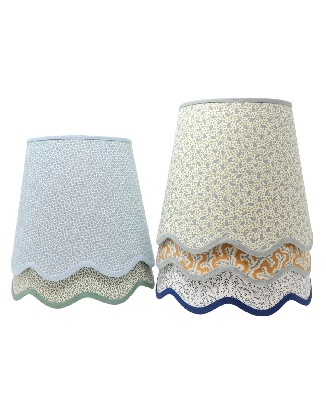 Tapered Lampshade – Scalloped Edge – Ian Sanderson Pinto - Light Stylist