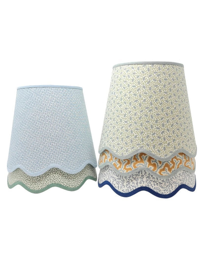 Tapered Lampshade – Scalloped Edge – Ian Sanderson Pinto - Light Stylist