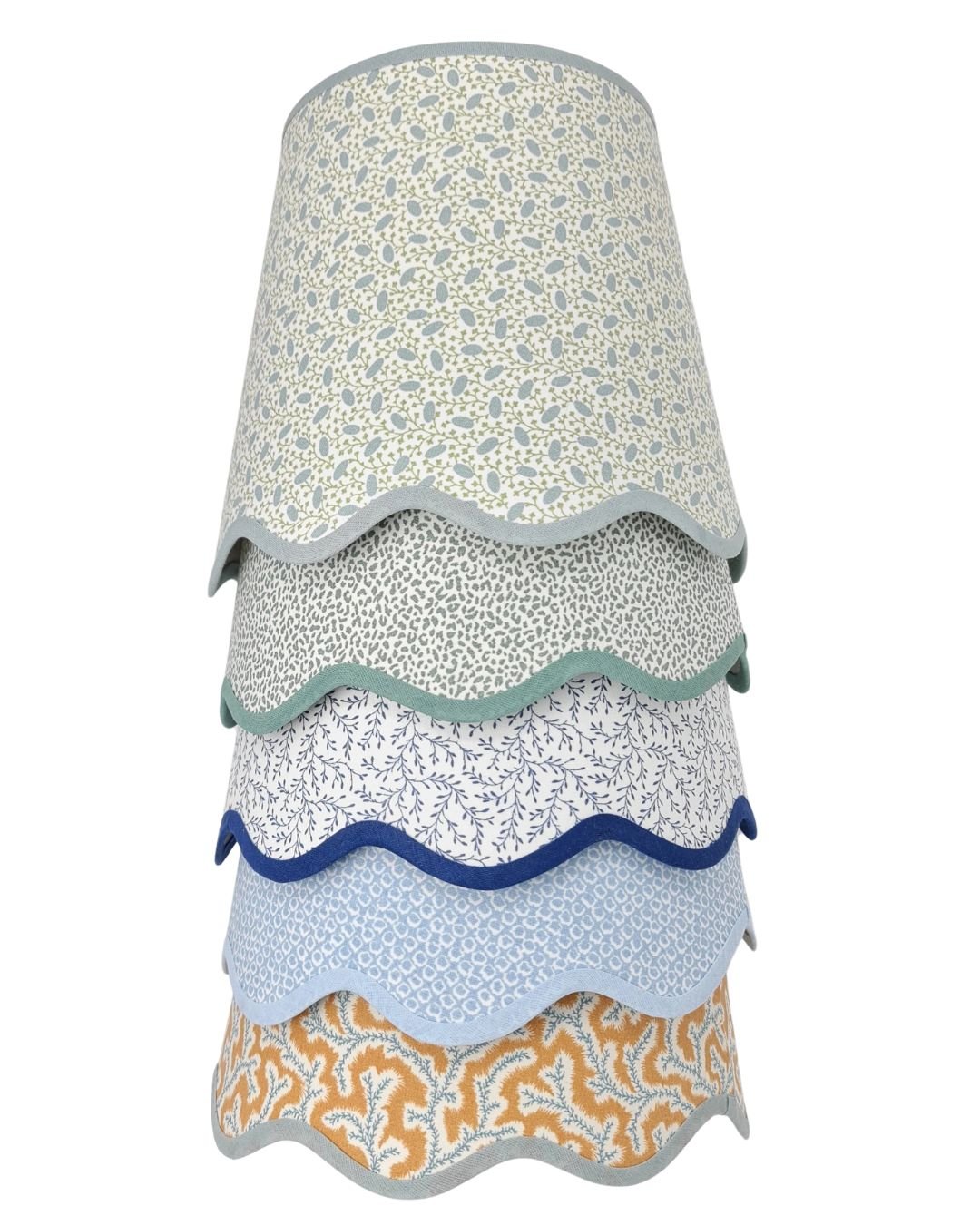 Tapered Lampshade – Scalloped Edge – Ian Sanderson Pinto - Light Stylist