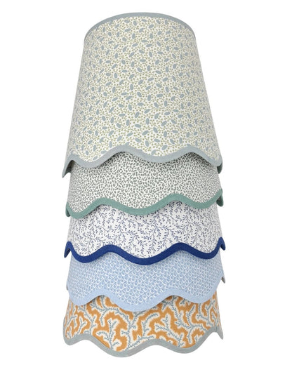Tapered Lampshade – Scalloped Edge – Ian Sanderson Pinto - Light Stylist