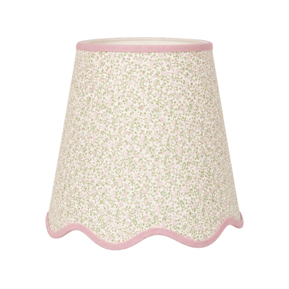 Tapered Lampshade – Scalloped Edge – Ian Sanderson Pinto - Light Stylist