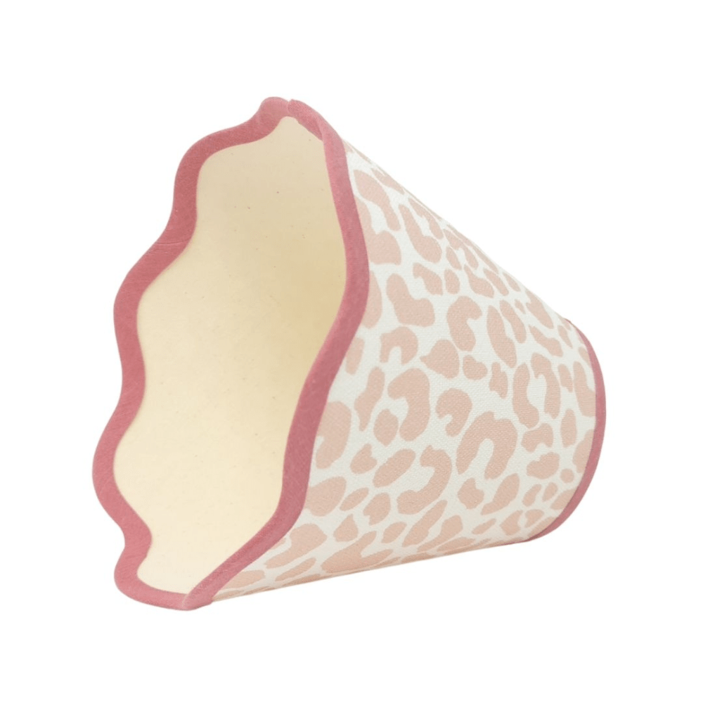 Tapered Lampshade - Scalloped Edge - Kate Medlicott Amur - Light Stylist