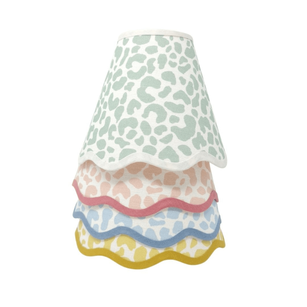 Tapered Lampshade - Scalloped Edge - Kate Medlicott Amur - Light Stylist