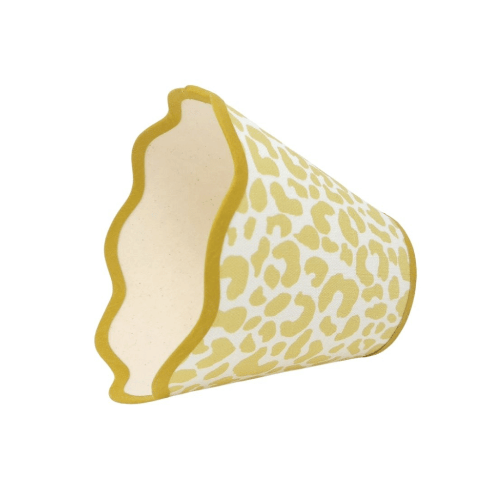 Tapered Lampshade - Scalloped Edge - Kate Medlicott Amur - Light Stylist