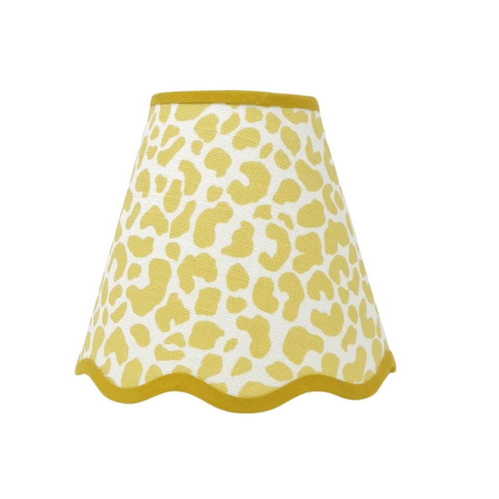 Tapered Lampshade - Scalloped Edge - Kate Medlicott Amur - Light Stylist